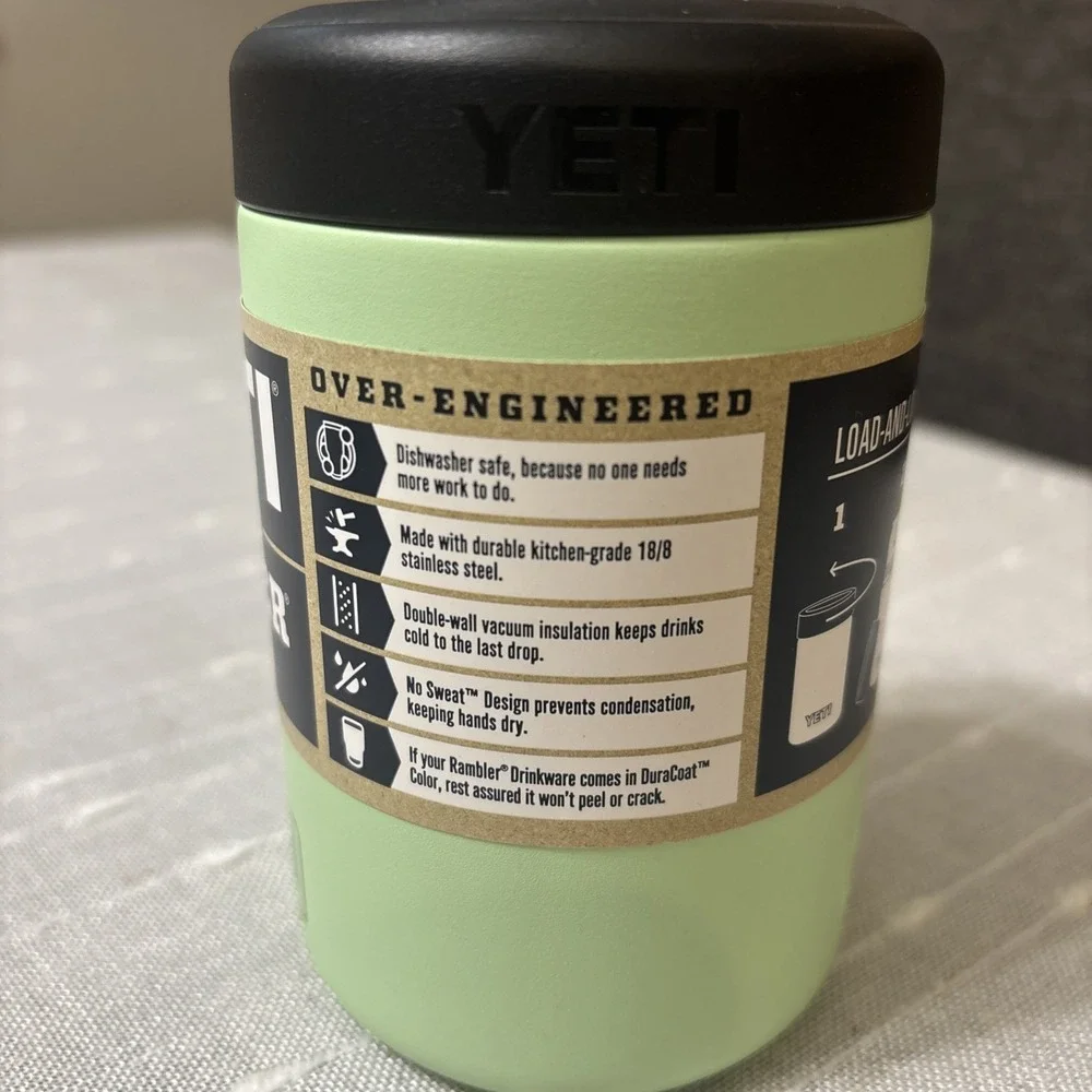 YETI 12 oz KEY LIME Colster Can Koozie - Limited Edition Color From Yeti - Picture 2 of 3